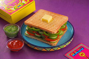 Jain Square Grill Sandwich