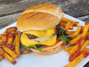 Double cheese patties