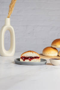 Strawberry Jam Bun
