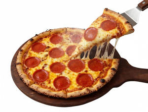 Thin Crust Chicken Pepperoni Pizza