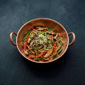 Mushroom Noodles + Free Dessert