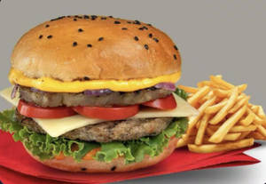 Big Smoke Chicken Burger (served With Fries)