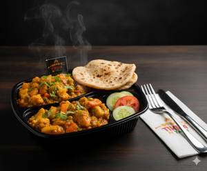 Mix Sabzi + 2 Tandoori Roti + Salad