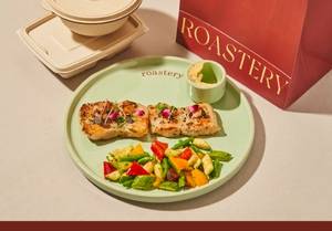 Baked Fish - Butter Garlic Sauce