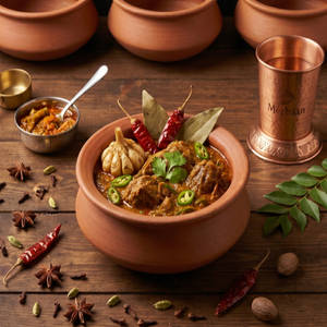 Champaran Mutton In Handi [6 Pieces]