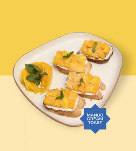 Mango Cream Toast