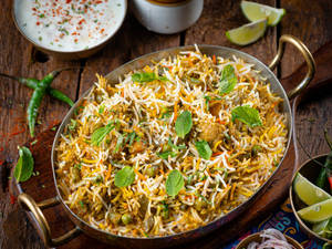 Jain Veg Hyderabadi Biryani