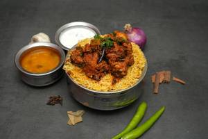 Chicken fry biryani