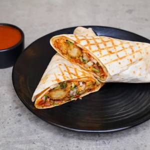 Aloo Tikki Wrap