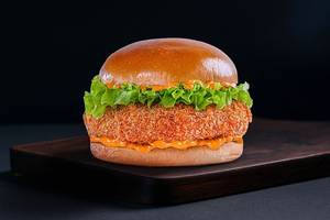 Spicy Paneer Delight Burger