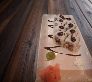 Teriyaki chicken uramaki