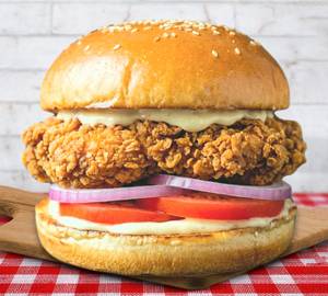 Classic Chicken Cheese Burger