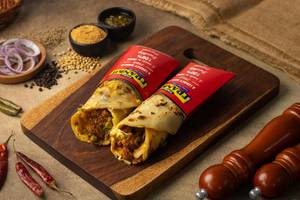 Chicken Keema Roll with Chicken Tikka Roll