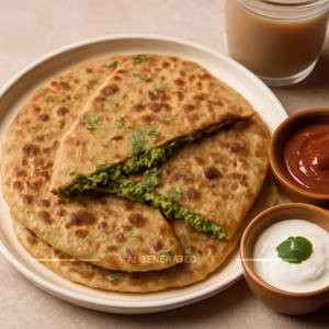Matar Paratha