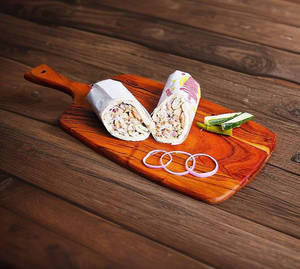 Peri Peri Chicken Shawarma In Rumali