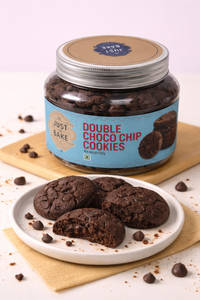 Double Chocochip cookies