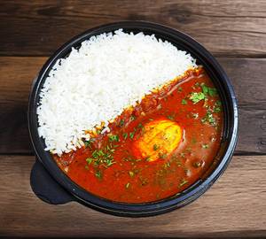 Bihari egg curry rice 1 bowl [650 ml]