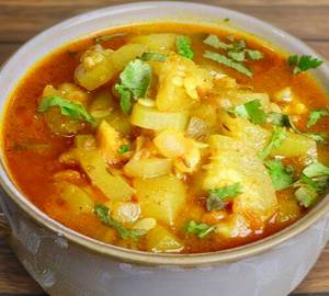 Hing jeera tadka loki full plate 