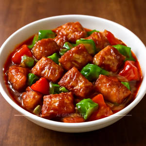 Chilli Soya Chaap