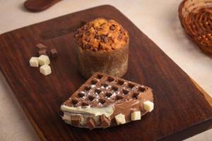 Devils Choco Waffle+Choco Chip Muffin (Combo)