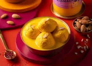 Sweet Shop Kesar Rasmalai (5pcs)