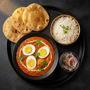 Homestyle Egg Curry Meal