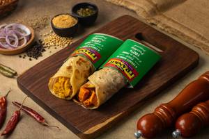 Classic Veg Roll with Tawa Paneer Roll