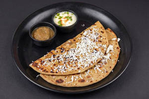 Cheese Aloo Pyaaz Paratha
