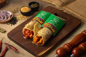 Tawa Paneer Roll with Schezwan Paneer Roll