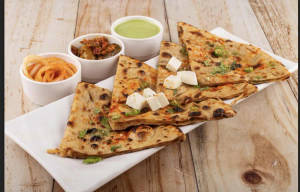 Paneer Bhurji Paratha