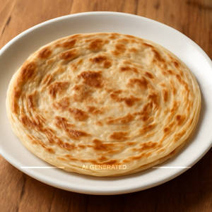 Plain Paratha Curd