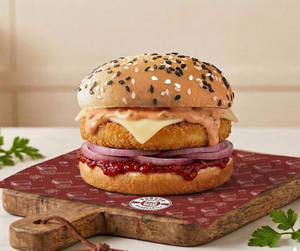 Chessy Chicken Burger