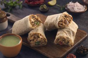 Tandoori Soya Chaap Roll