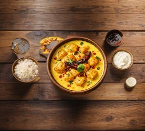 Kadhi pakoda full plate