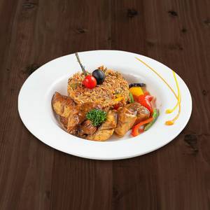 American Mixed Grilled Cajun Jambalaya Rice