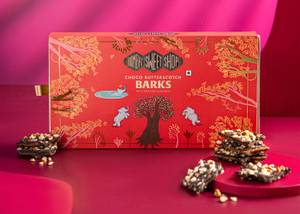 Choco Butterscotch Barks (300g) in Gift Box