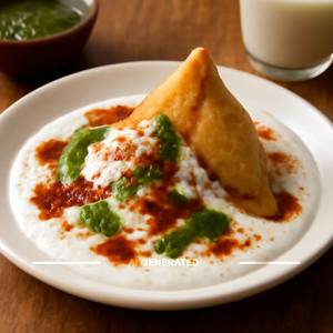 Dahi Samosa