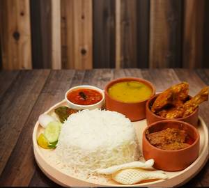 Bengali Chicken Thali