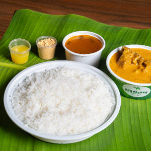 Mutton Curry & Rice Combo