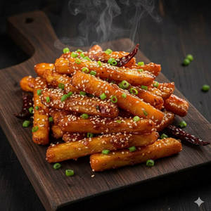 Honey Chilly Potato