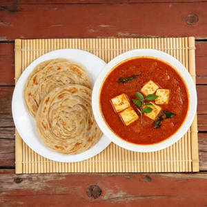 Wheat Parotta - Gravy Combo - (Healthy)