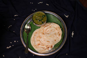 Keerai Kootu Parotta/appam