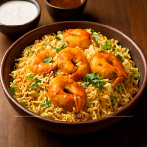 Prawns Biryani