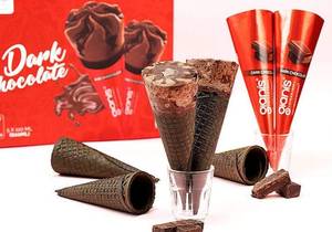 Dark Chocolate Cone Box (120 Mlx5)
