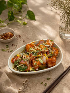 Paneer Chilli Dry