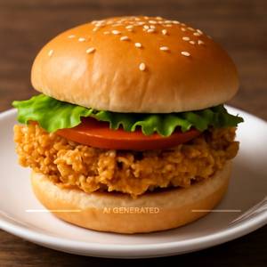 Tandoori Me Fried Chicken Burger