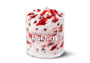 Strawberry Choco McFlurry (M)
