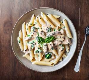 Americano White Sauce Chicken Pasta