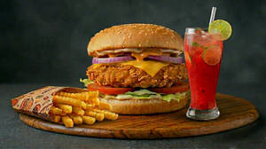 Cheese Meltdown Burger Epic Meal