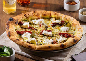 Pesto Burrata Pizza